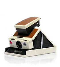 Polaroid SX-70 Model 2 White Camera